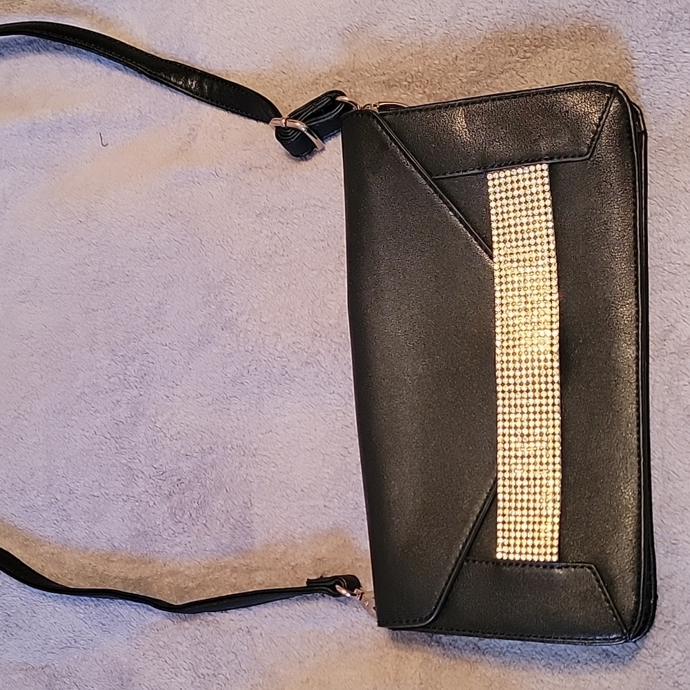 Torrid black rhinestone purse